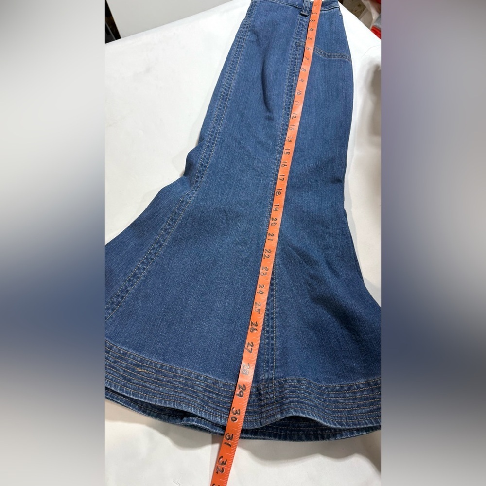 REFORMATION medium blue wash denim mermaid skirt size S - Picture 14 of 14